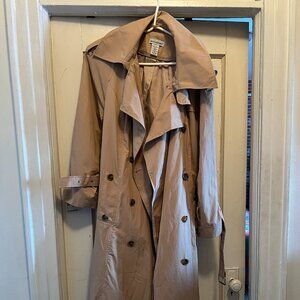 Jessica London Trench Coat Tan